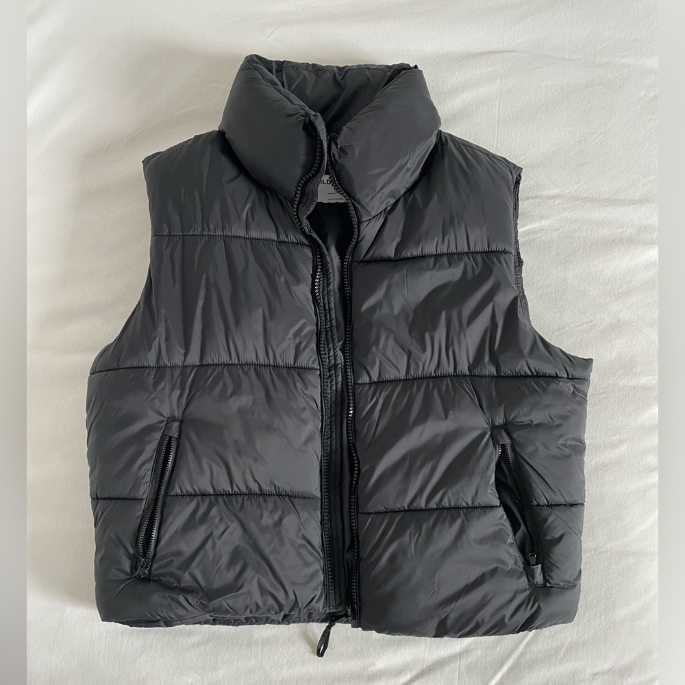 Old Navy Water-Resistant Black Vest